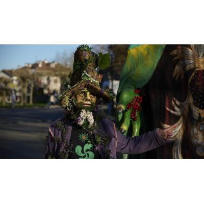 El regreso de Gereixipot prende el carnaval de Etxauri