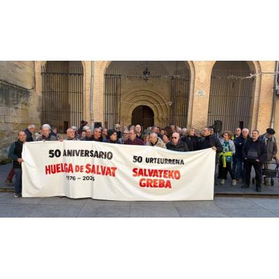 Tierra Estella revive los actos de la histórica huelga de Salvat de 1976