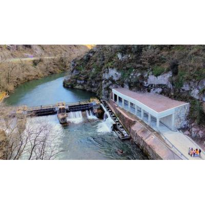 Finaliza la obra de la galería de protección en la Vía Verde