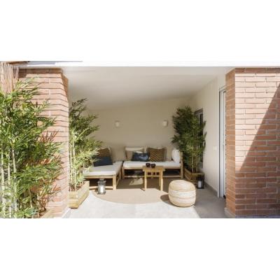 Cómo decorar un dúplex de 73 m² dividido en dos plantas