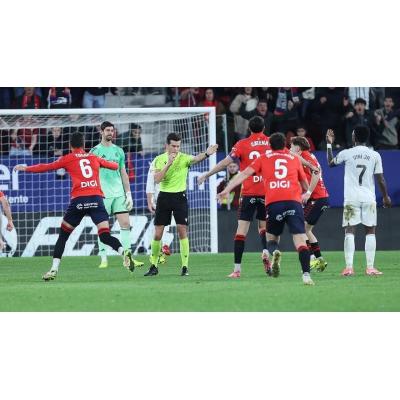 Los dos goles de Osasuna, gracias al VAR