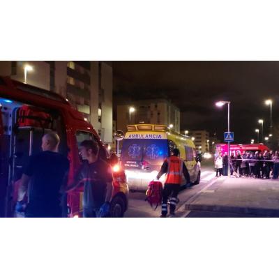La mujer de 59 años herida en el crimen de Sarriguren se encuentra "fuera de peligro"
