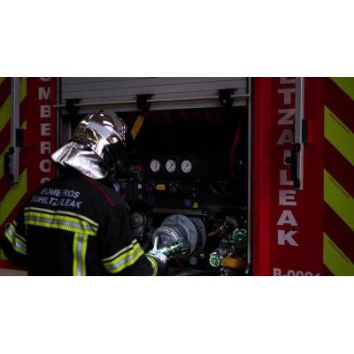 Herida una mujer en el incendio de una vivienda en Mutilva
