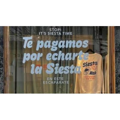 Echarse la siesta y cobrar 300 euros por ello