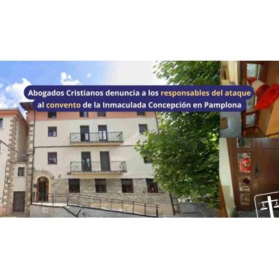 Denuncian el ataque a un convento de monjas en Etxarri Aranatz