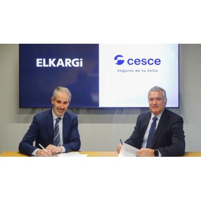 Elkargi y Cesce firman un acuerdo para que empresas socias y clientes dispongan de los servicios de ambas