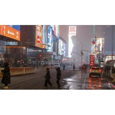 En imágenes: Nueva York declara el estado de emergencia ante una nevada de "gran magnitud"