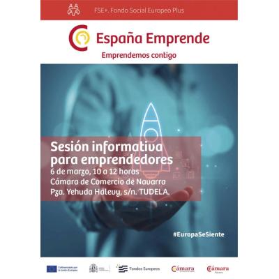 Sesión informativa para emprendedores. 6 marzo 2026