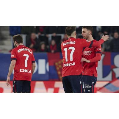 Budimir y Raúl ponen firma a más de la mitad de los goles de Osasuna