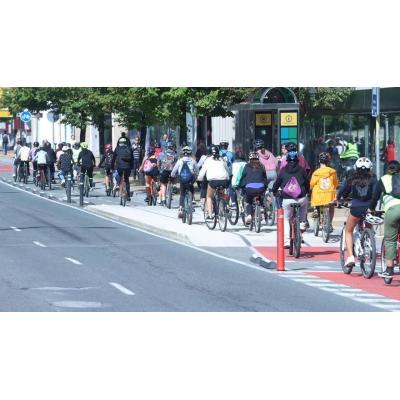 El uso de la bicicleta en Pamplona se afianza y ya casi duplica la media estatal