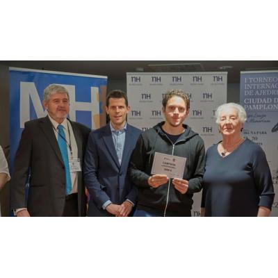 Carlos Albornoz Cabrera, campeón del I Torneo Internacional de Ajedrez Ciudad de Pamplona – Pepe Leuza In Memoriam