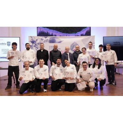 Cristina Massuh, del restaurante Caleña, de Ávila, ganadora del IV Concurso de España de Pincho de Verdura de Tudela