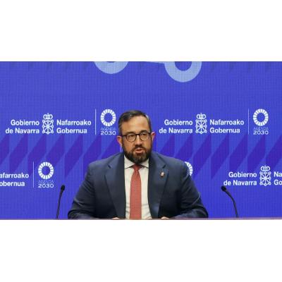 Remírez dice que la Policía Foral es capaz de "liderar la seguridad" de los partidos que se celebren en El Sadar