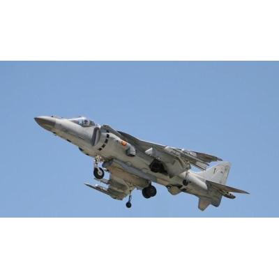 Bardenas acoge ejercicios con fuego real de los Harrier en la recta final de su vida operativa