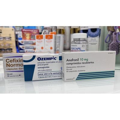 Lenzetto lidera el desabastecimiento en las farmacias españolas por delante de Ozempic y Concerta