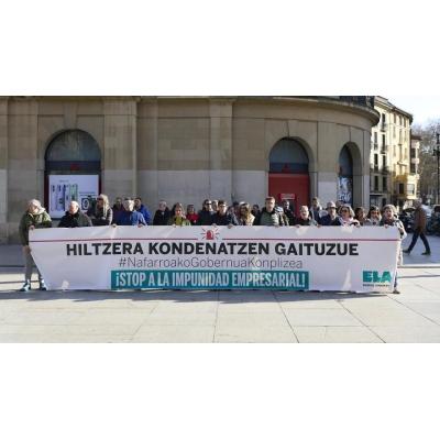 ELA se concentra para denunciar el accidente laboral mortal del Rocópolis de Berrioplano
