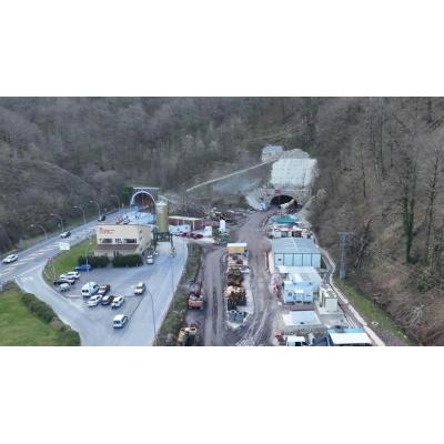 Programado un corte y desvío de tráfico mañana viernes 27 en la N-121-A por trabajos en el interior del túnel de Belate