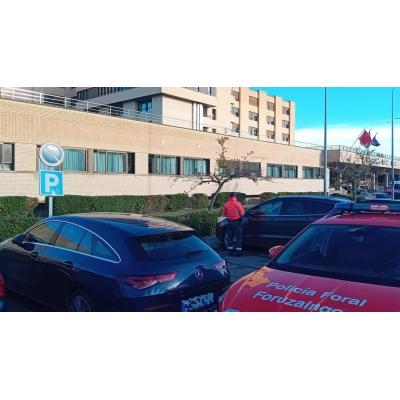 Más de 700 sanciones en un año en Pamplona por ocupar plazas reservadas a personas con discapacidad