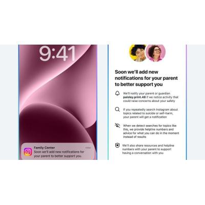 Instagram avisará a los padres si sus hijos buscan repetidamente información sobre suicidio