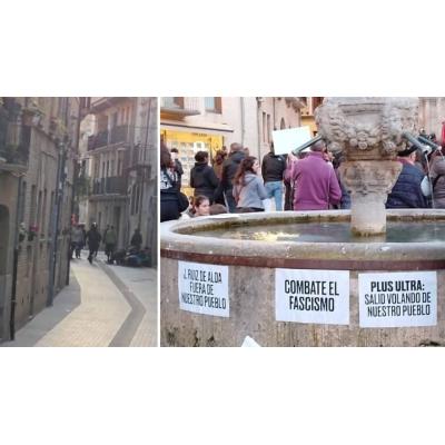 Tensión en Estella-Lizarra ante un acto de Vox dedicado a Julio Ruiz de Alda