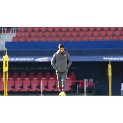 Fotos del entrenamiento de Osasuna de este 26 de febrero