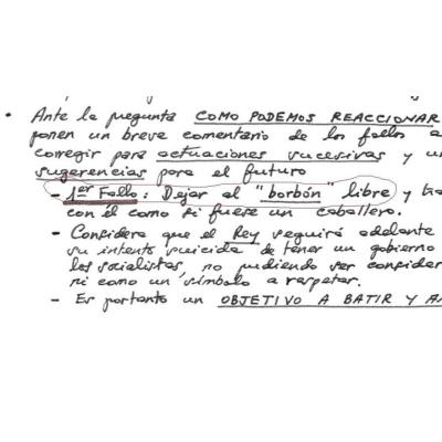 Los golpistas apuntaron tras el 23-F al rey como “objetivo a batir”
