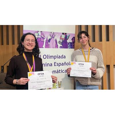 Dos estudiantes navarras de Bachillerato logran medallas en la Olimpiada Española de Matemáticas