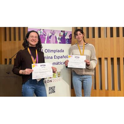 Plata y bronce: el logro de dos alumnas de Pamplona en la Olimpiada Femenina de Matemáticas