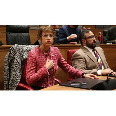 Chivite reprocha a UPN su teoría del “gobierno robado”