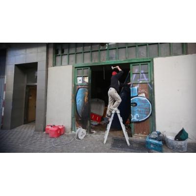 Fotos de la conflictiva bajera de la calle Río Alzania, ya desalojada