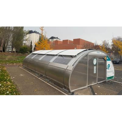 Dos barrios de Pamplona contarán pronto con nuevos aparcamientos seguros para bicicletas