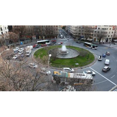 Rotondas inteligentes y gestión digital del tráfico: las apuestas de Pamplona para 2026