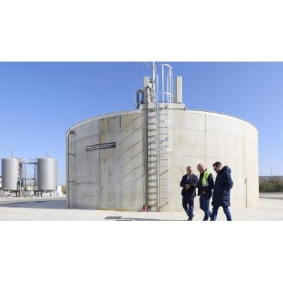 Concluyen las obras de ampliación de la depuradora de Tudela