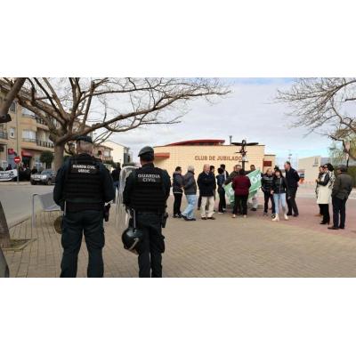 Vídeo del ambiente de tensión vivido este sábado en Caparroso por un acto de Vox