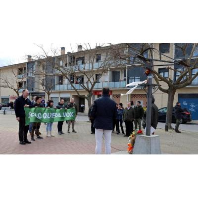Ambiente de tensión en Caparroso por un acto de Vox