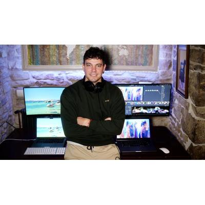 El ingeniero de Valdorba que apostó por crear su productora audiovisual