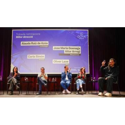 Directores nominados al Goya ven un "momento dulce" en el cine español y de nuevas voces
