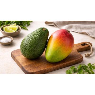 Una nueva investigación descubre beneficios para la salud cardíaca al combinar mango y aguacate a diario