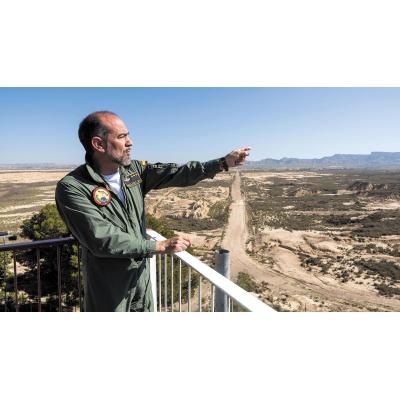 Destituido el jefe del polígono de tiro de Bardenas tras su condena
