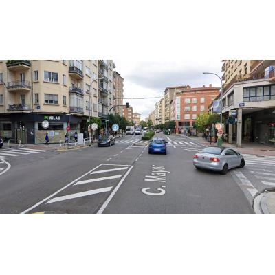 Afecciones al tráfico a partir de este lunes por las obras en la calle Mayor de Burlada
