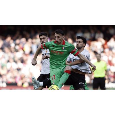 Así está la clasificación de LaLiga tras la derrota de Osasuna en Valencia