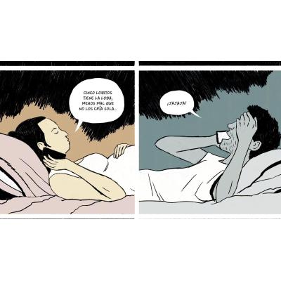 'La espera', un cómic de Mario Trigo donde el lobo es metáfora del comportamiento humano