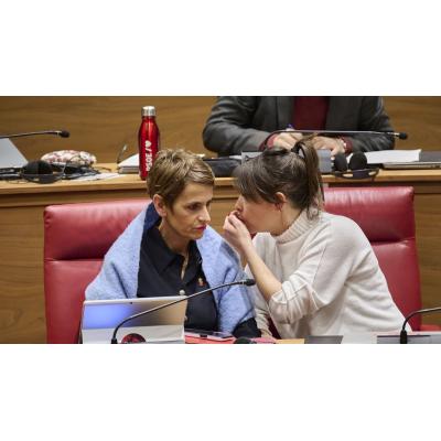 Los socios de Chivite cuestionan a la Policía Nacional y reclaman la seguridad de El Sadar para la Policía Foral
