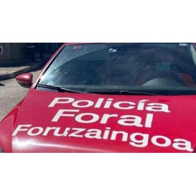 Una mujer, herida con policontusiones tras volcar en la incorporación del nuevo acceso desde Izurdiaga a la AP-15