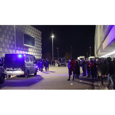 Sólo Policía Foral en El Sadar, ¿por?