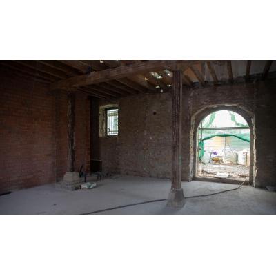 La obra de rehabilitación de Casa Soto se centra en la estructura principal del edificio