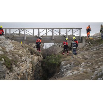 Los muertos al ceder una pasarela en Santander son de Cantabria, Vizcaya y Almería y la desaparecida de Guadalajara