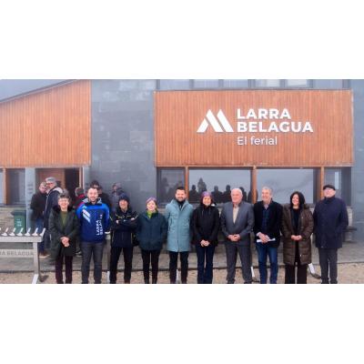 Una ruta 'blanca' para unir los centros de esquí de Larra y Arette