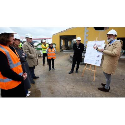 En marcha las obras de rehabilitación de la oficina central del Guarderío de Medio Ambiente en Miluze