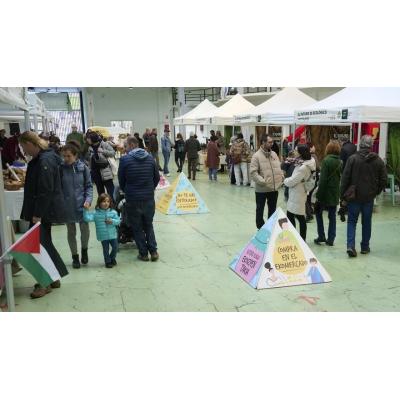 Ekomercado, seis años como escaparate del producto ecológico en Pamplona